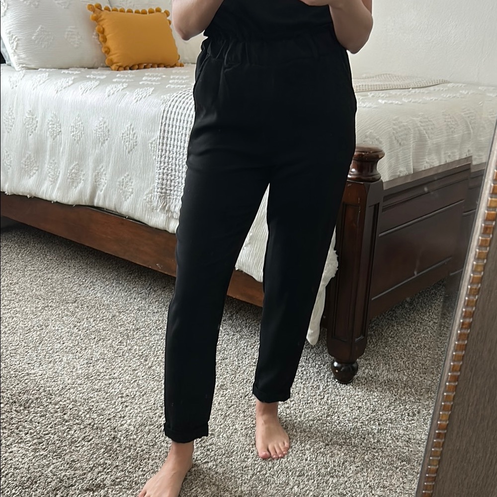 SO Black Ankle-Length Women's Pants
